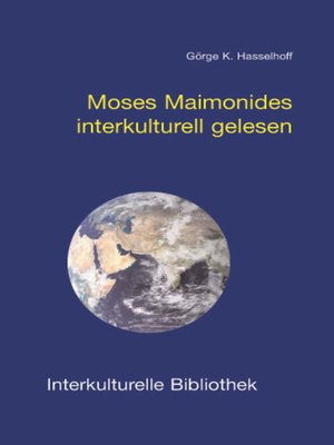 cover image of Moses Maimonides interkulturell gelesen